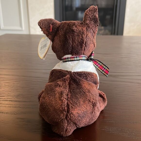 2002 TY Beanie Baby Sport the Dog (2002) Beanie Baby Brown Boston Terrier 7.5” - Picture 4 of 8